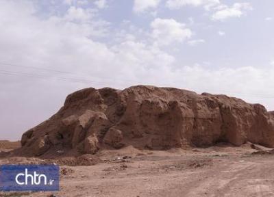 اتمام عملیات معین حریم محوطه تاریخی تپه سرقلعه مامونیه در استان مرکزی