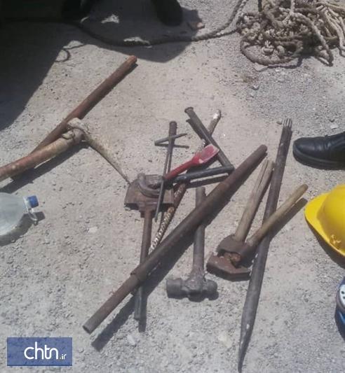 دستگیری حفاران غیرمجاز به همراه ادوات حفاری در کازرون