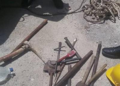 دستگیری حفاران غیرمجاز به همراه ادوات حفاری در کازرون