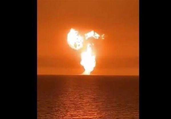انفجار در آبهای سرزمینی جمهوری آذربایجان؛ تاسیسات گازی یا آتشفشان گِلی؟