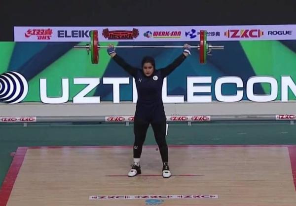 وزنه برداری قهرمانی دنیا، یکتا جمالی در یک ضرب رکورد ایران را شکست