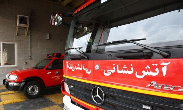 آتش سوزی و دود گرفتگی در پاساژ بافان یافت آباد