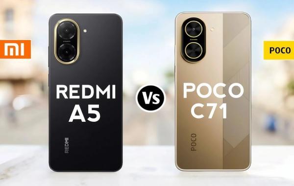 مقایسه ردمی A5 با پوکو C71؛ نبرد مالی های کارآمد