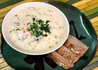 طرز تهیه سوپ خامه ای تبریزی ، ساده ترین سوپ مجلسی در 10 قدم